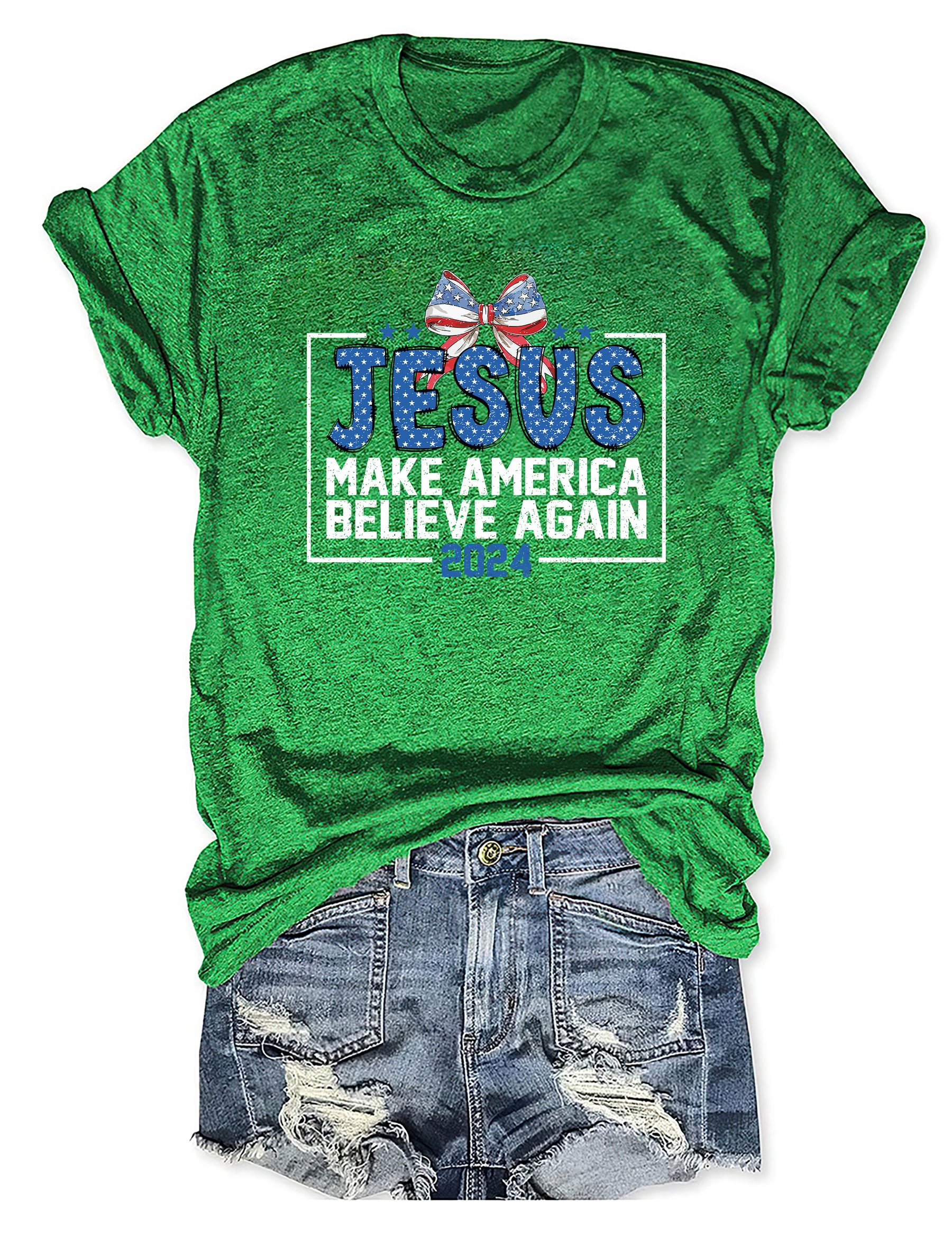 T-shirt Faire croire à nouveau à l’Amérique