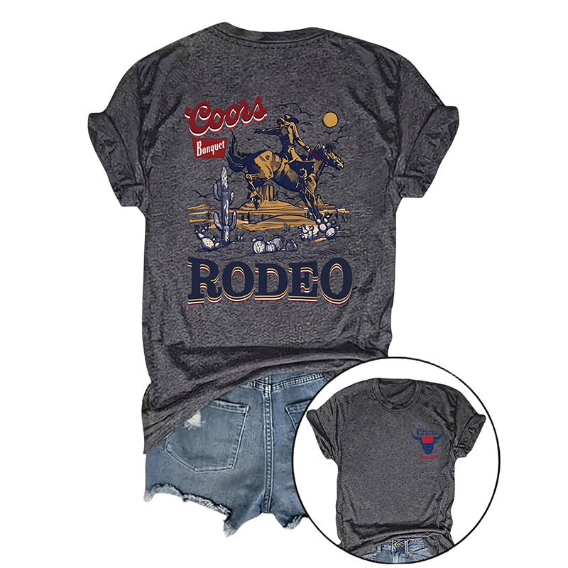 T-shirt Coors Banquet Rodéo