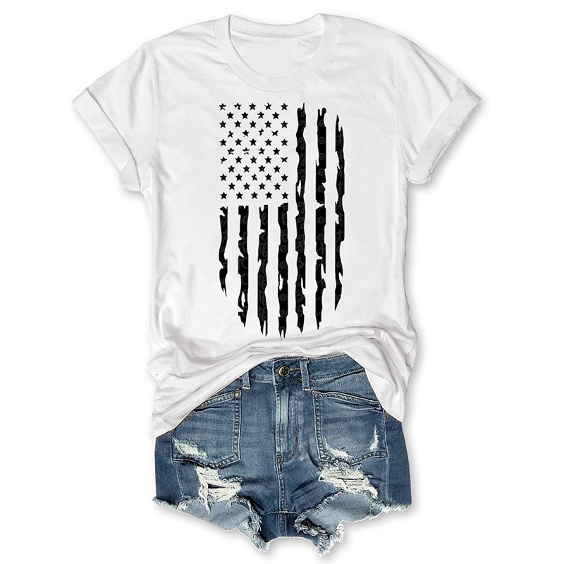T-shirt drapeau américain