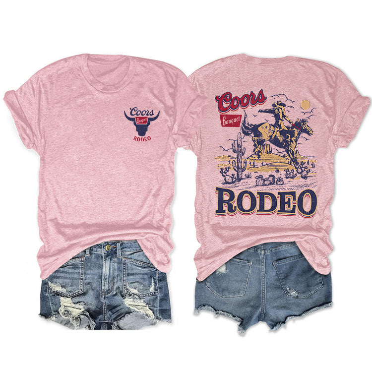 T-shirt Coors Banquet Rodéo
