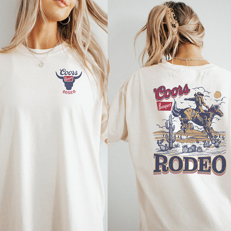 T-shirt Coors Banquet Rodéo