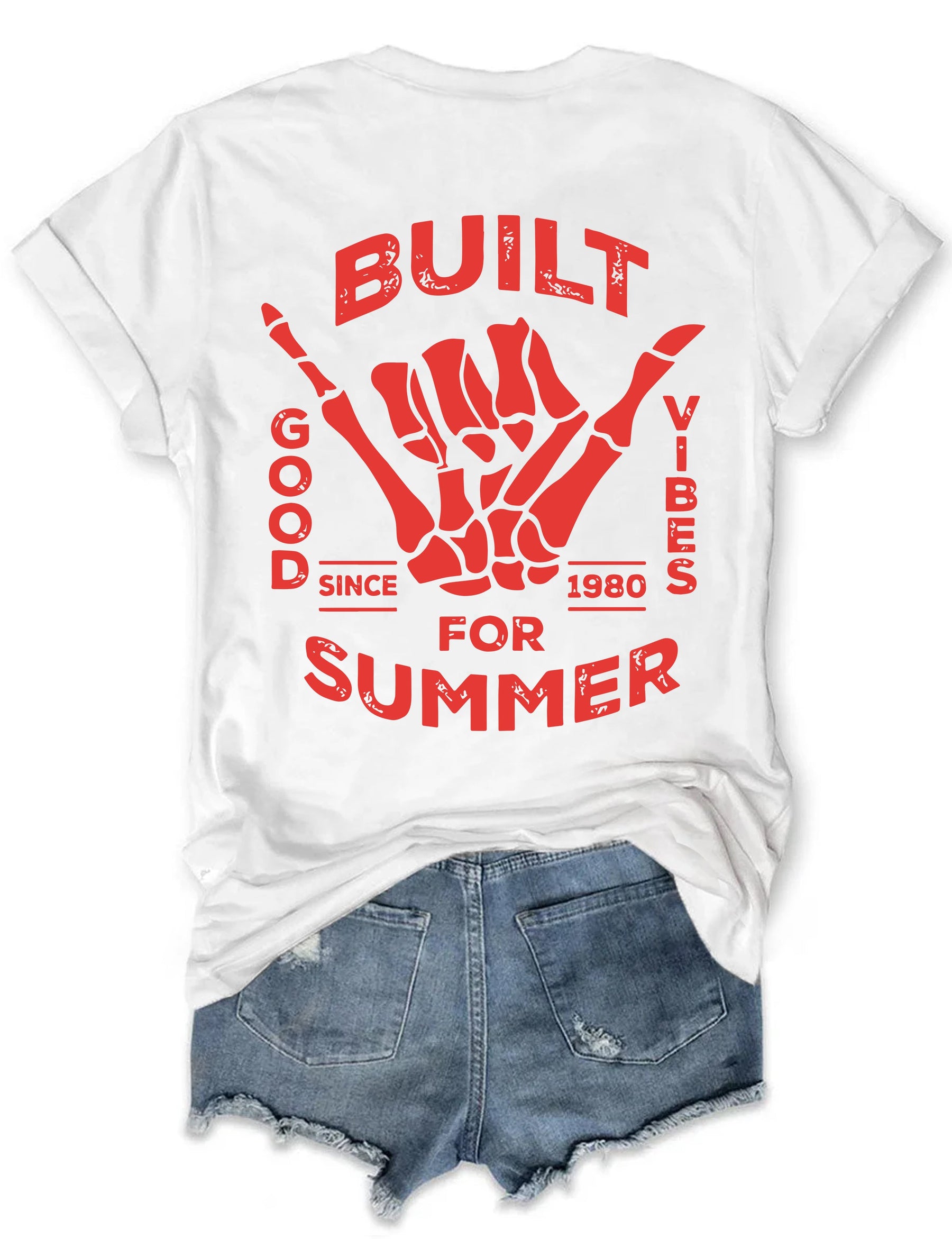 T-shirt conçu pour l'été