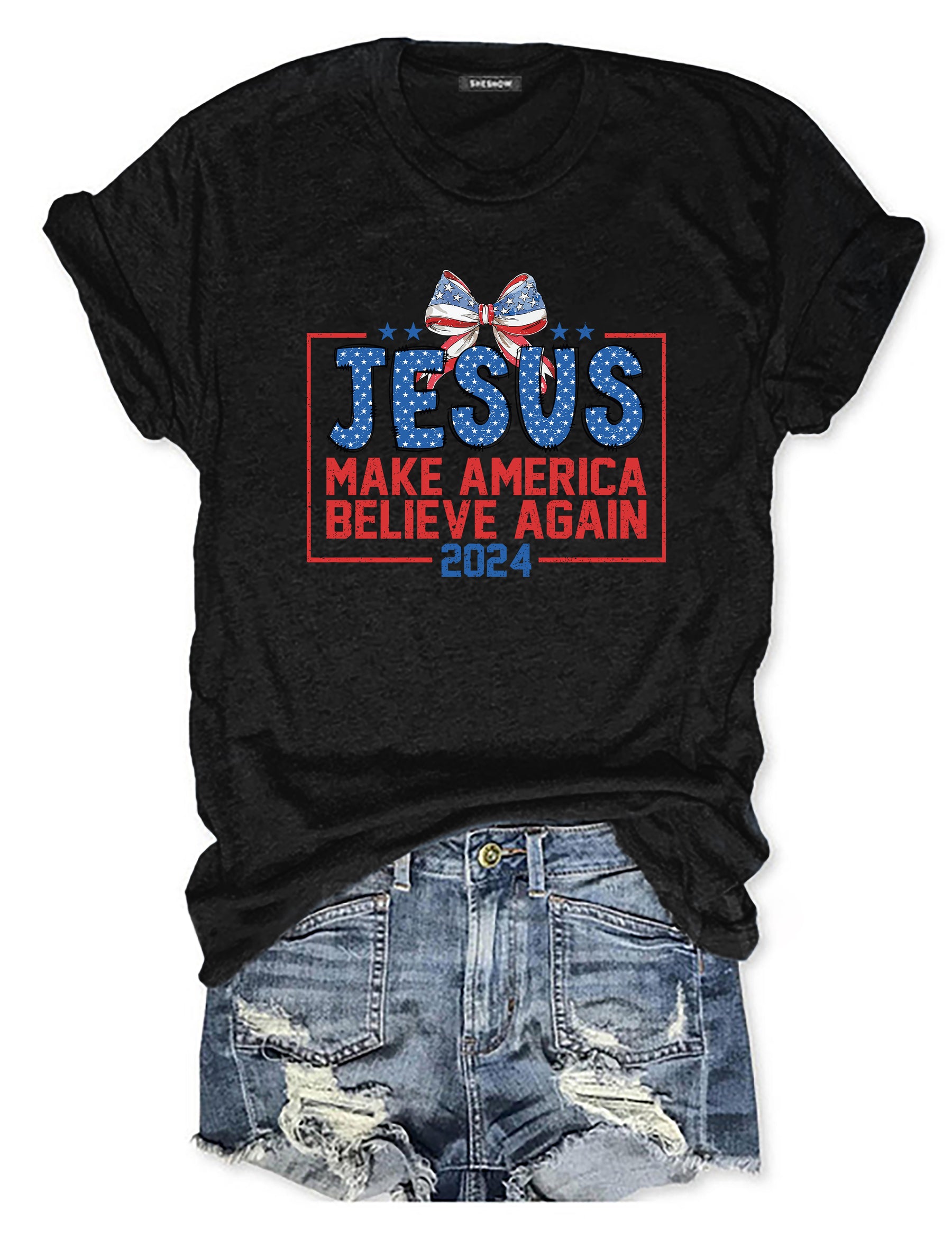 T-shirt Faire croire à nouveau à l’Amérique