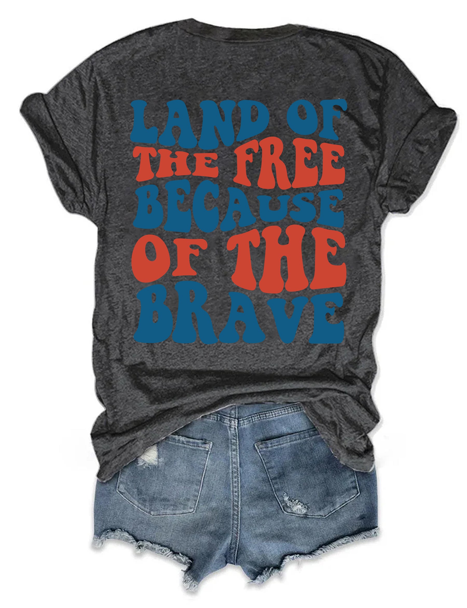 T-shirt America Land Of The Free grâce au courageux