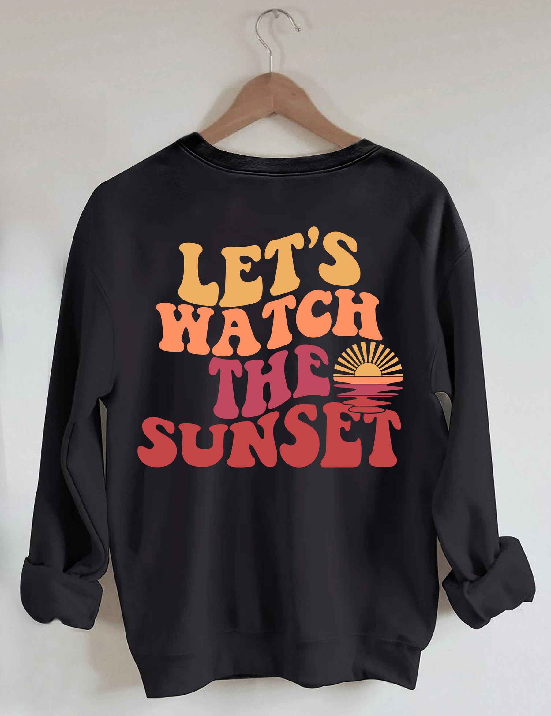 Regardons le sweat-shirt Sunset