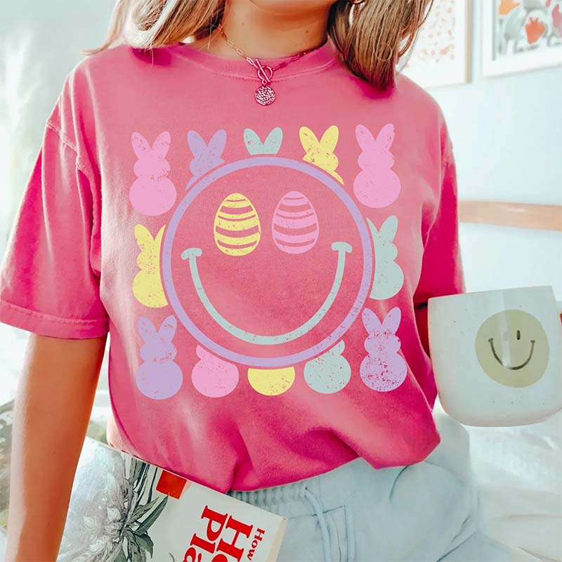 Joli t-shirt imprimé de Pâques