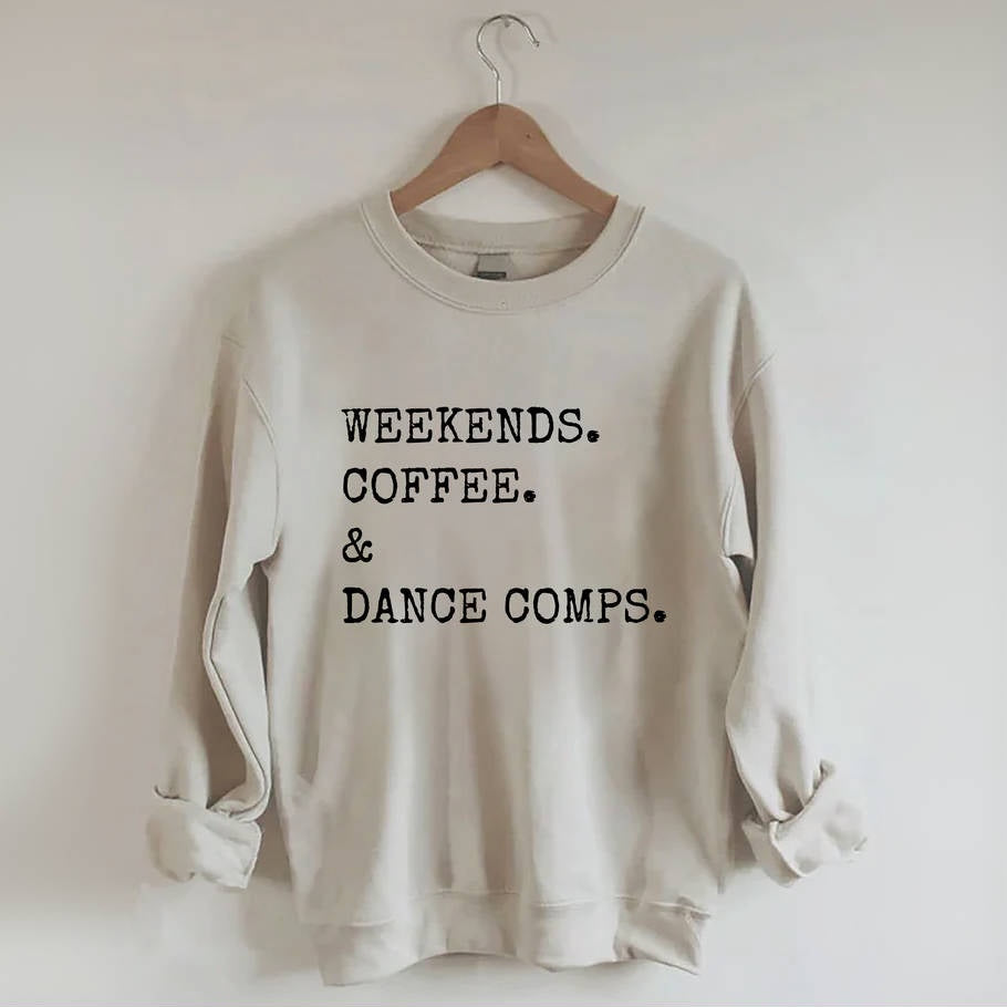 Sweat-shirt Comps de café et de danse du week-end