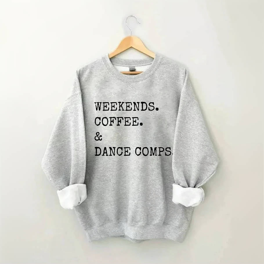 Sweat-shirt Comps de café et de danse du week-end