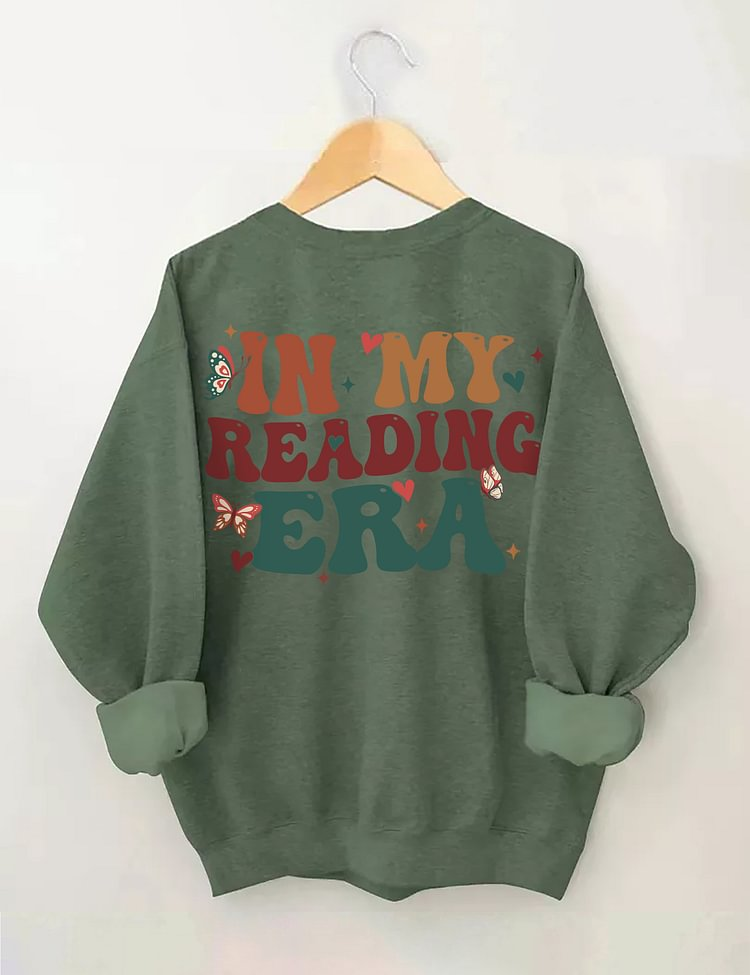 Sweat-shirt Dans mon ère de lecture