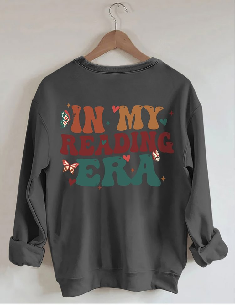 Sweat-shirt Dans mon ère de lecture