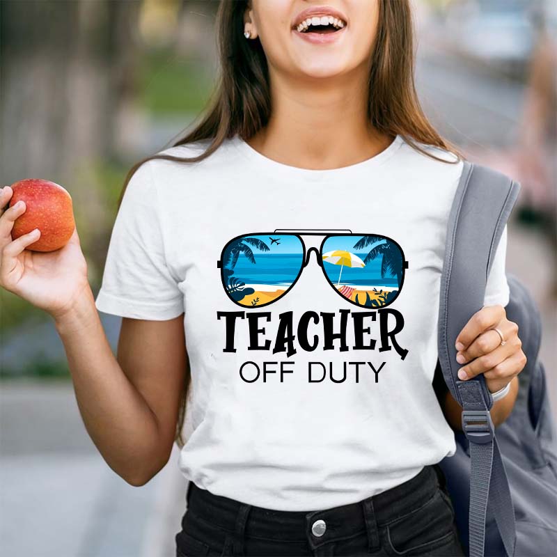 T-shirt d'enseignant hors service