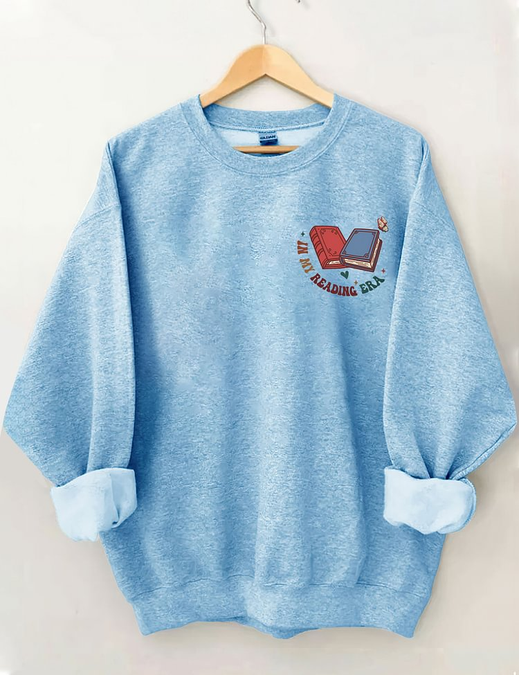 Sweat-shirt Dans mon ère de lecture