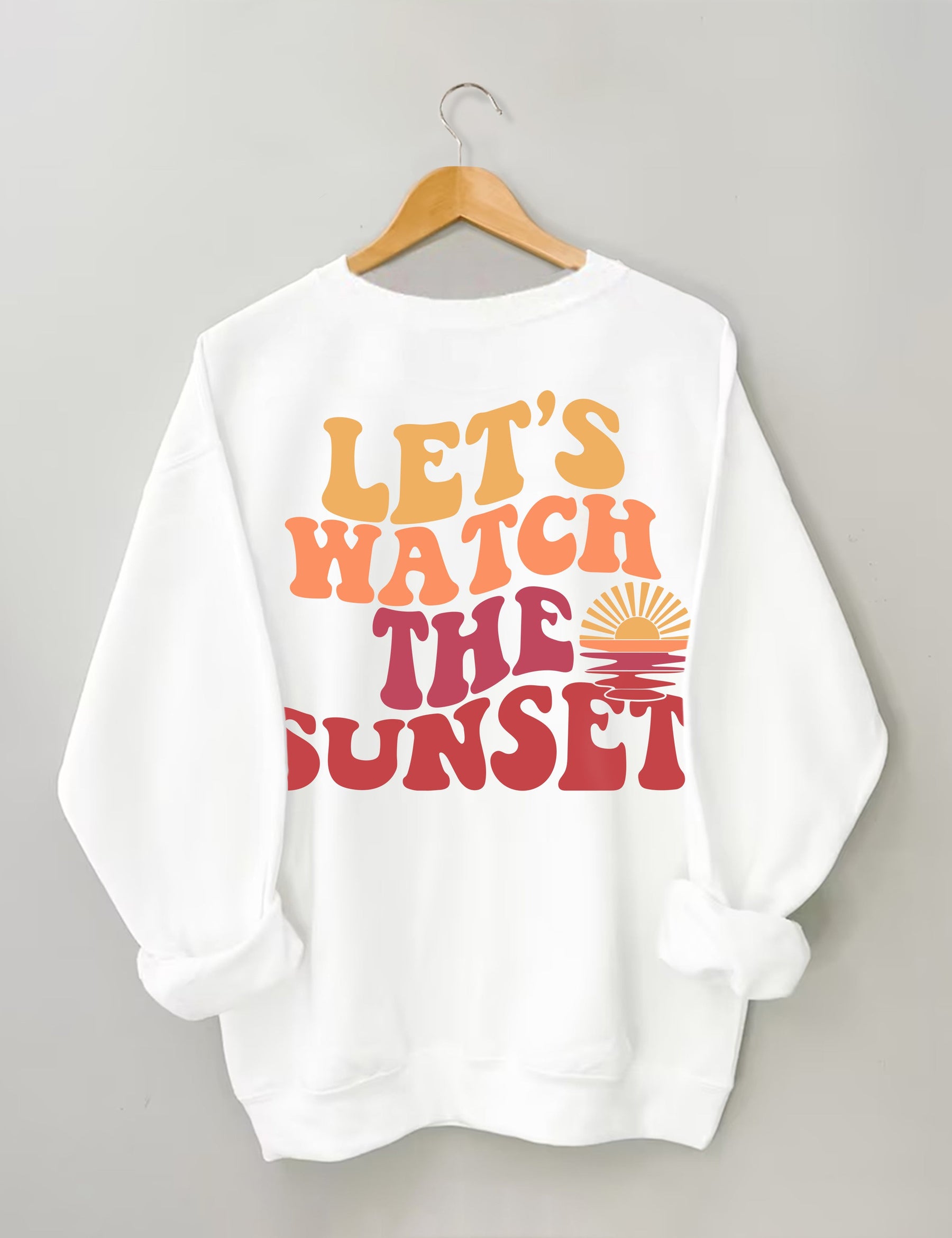Regardons le sweat-shirt Sunset