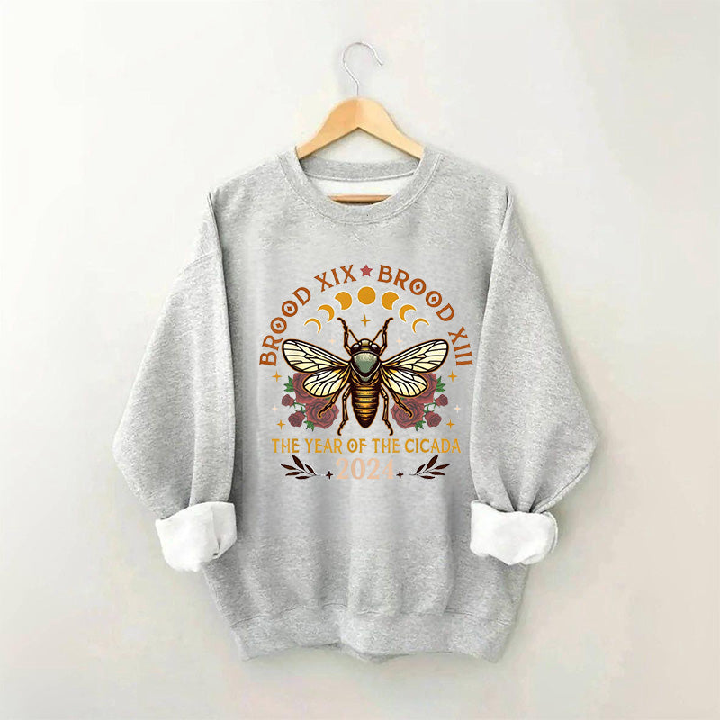 Sweat-shirt drôle de concert de cigales