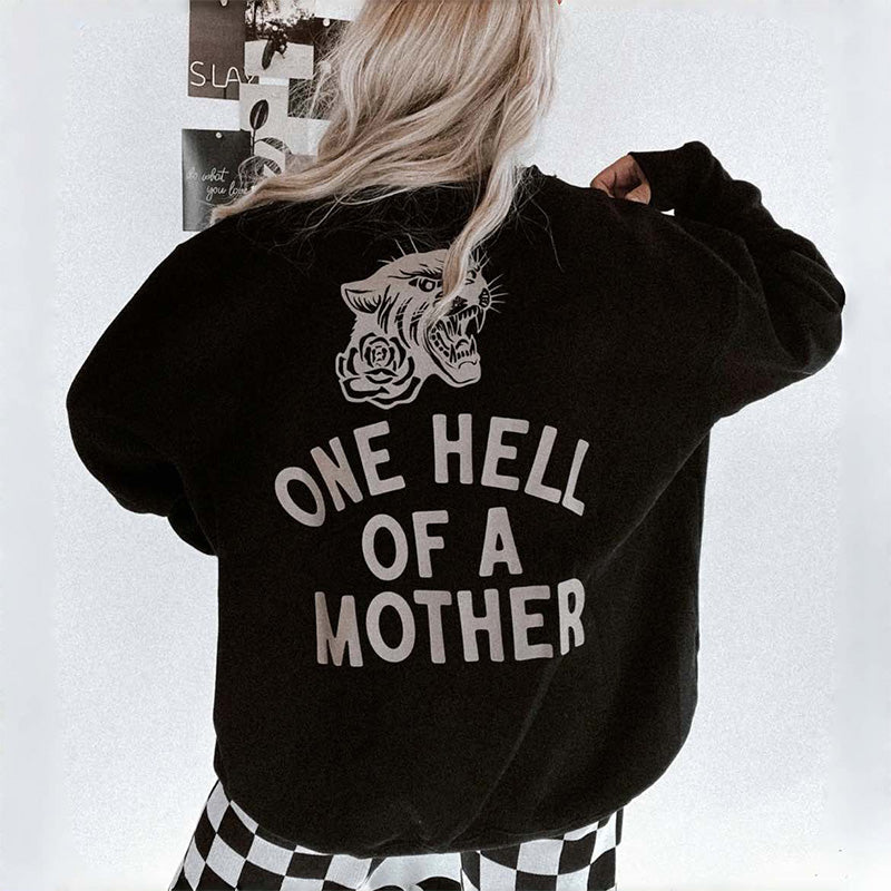 Un enfer d’une mère Sweat-shirt maman tendance