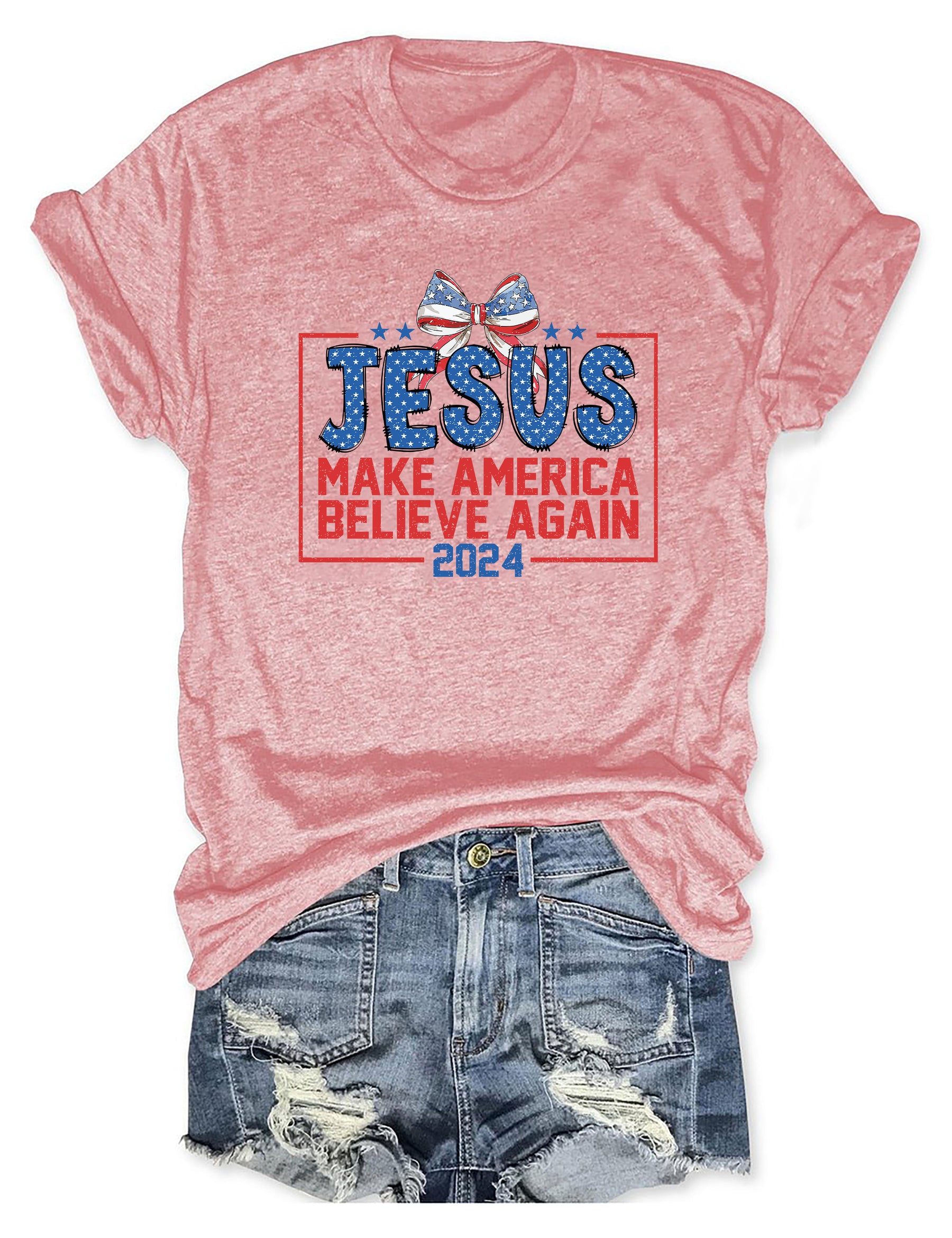 T-shirt Faire croire à nouveau à l’Amérique