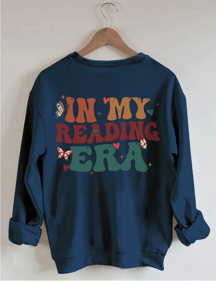 Sweat-shirt Dans mon ère de lecture