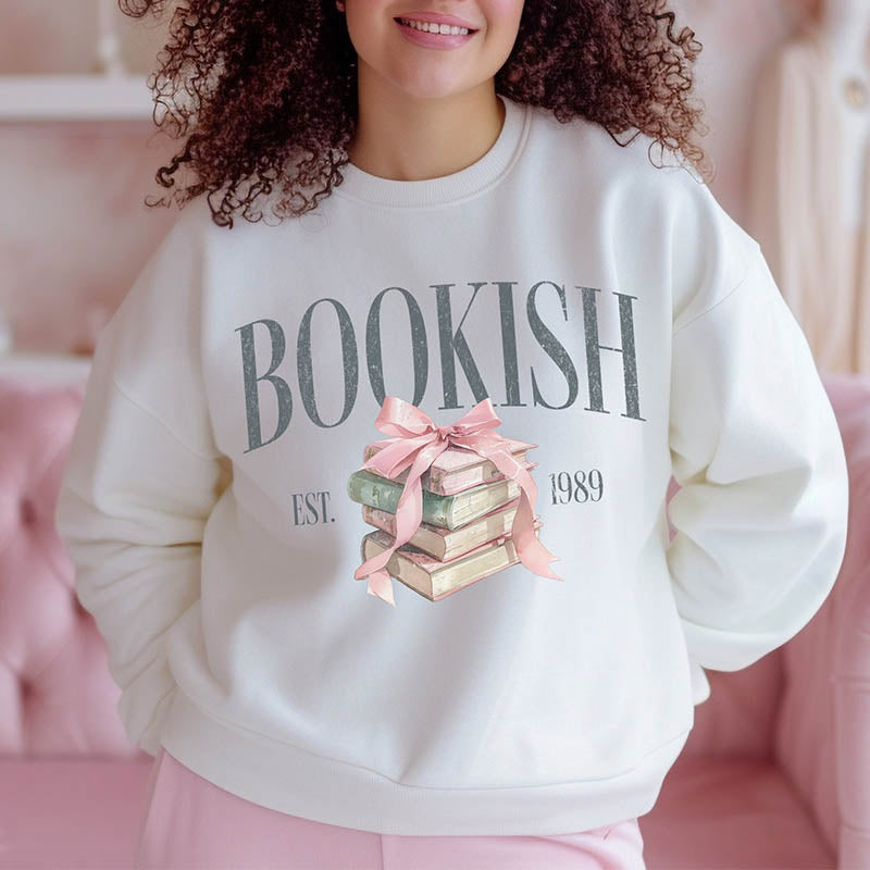 Sweat-shirt de lecture esthétique bookish