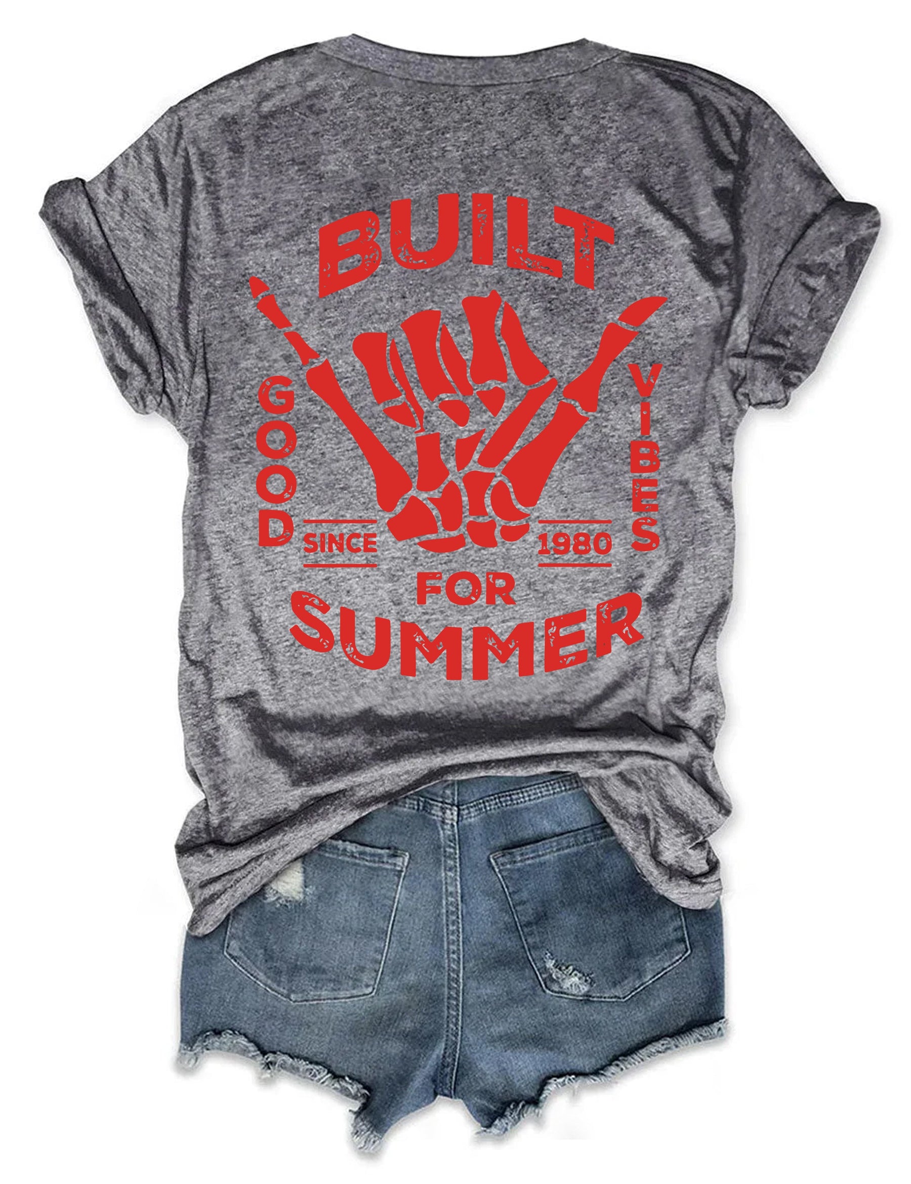 T-shirt conçu pour l'été