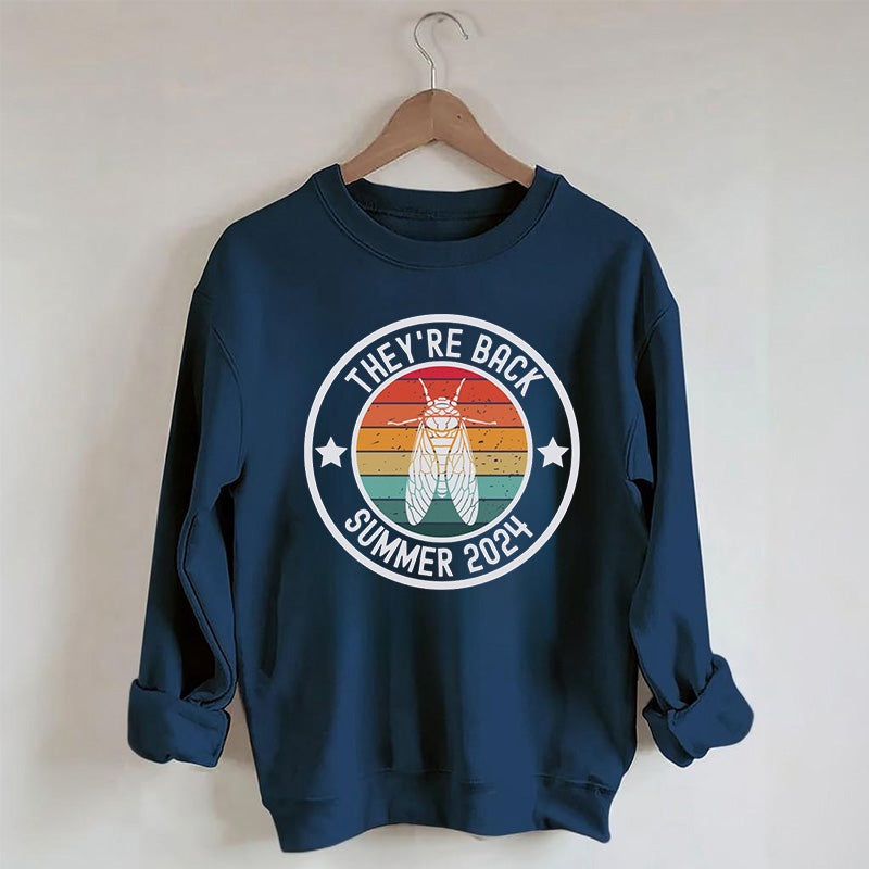 Sweat-shirt Amoureux des Insectes Cigale