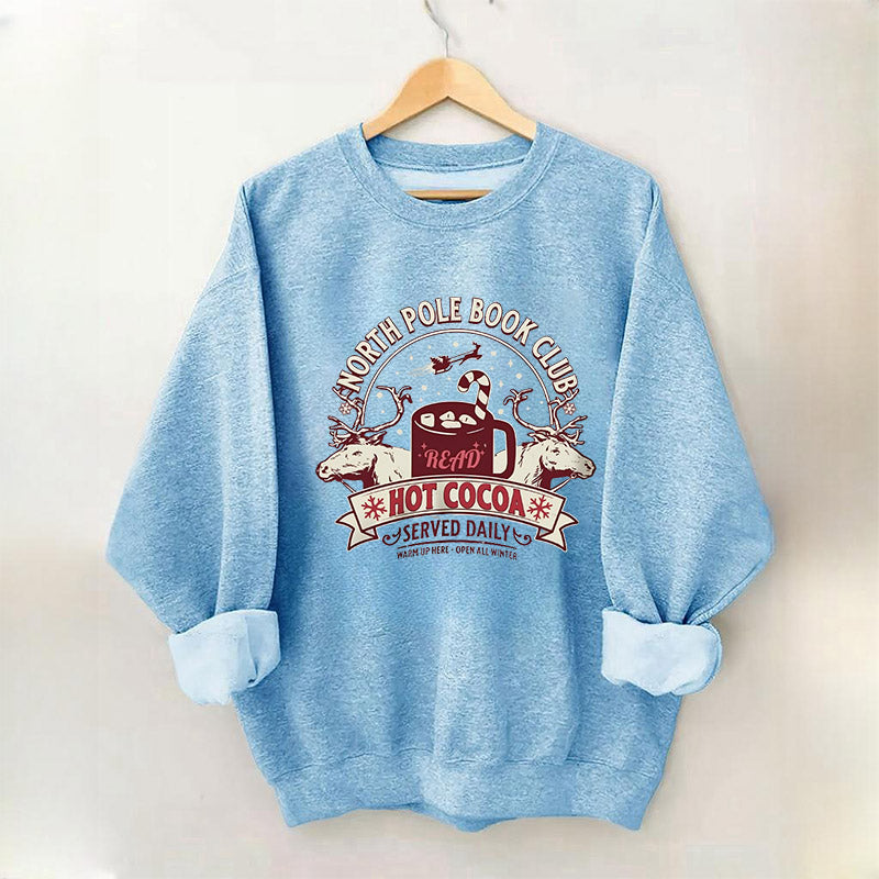North Pole Book Club Sweatshirt
