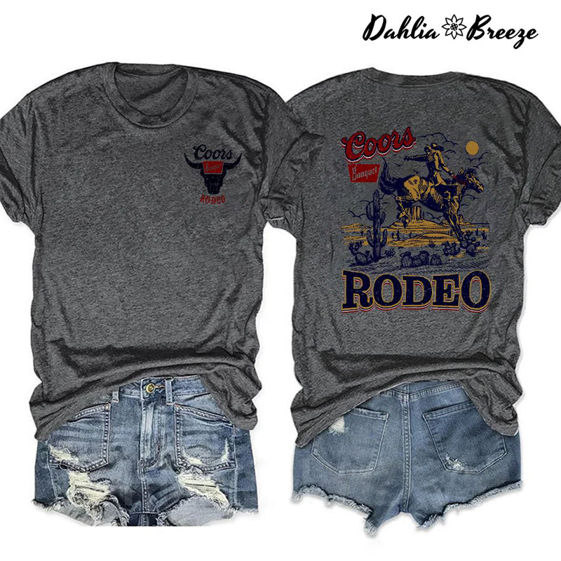 T-shirt Coors Banquet Rodéo