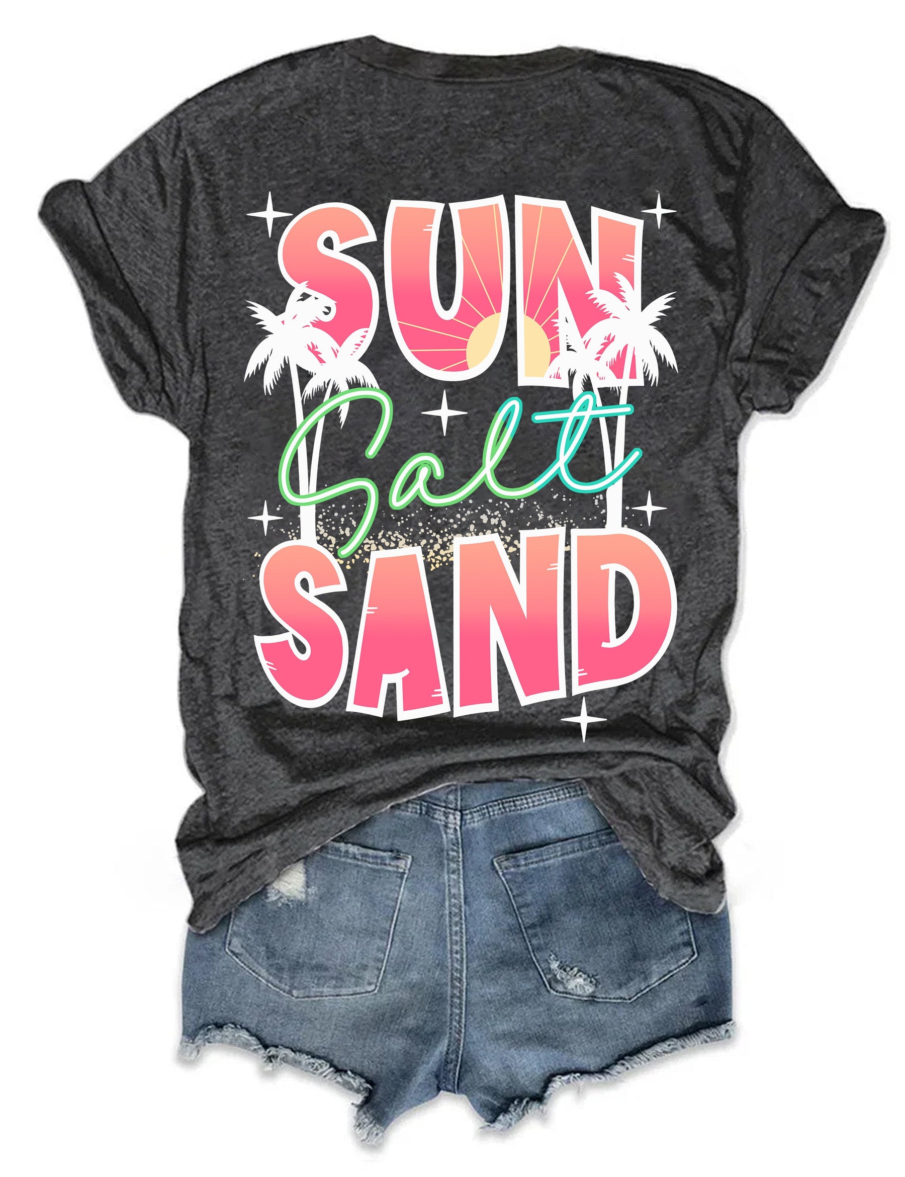 T-shirt sable sel soleil