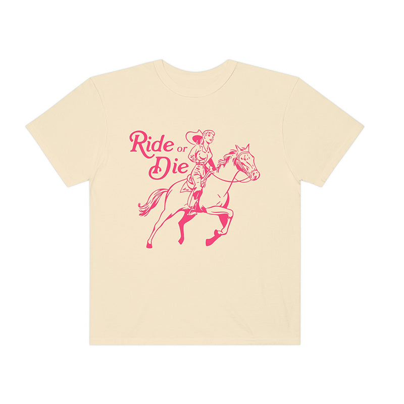 T-shirt Cowgirl Western Ride or Die