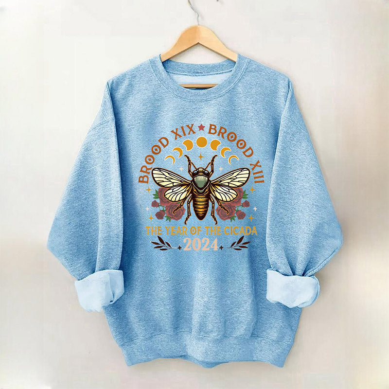Sweat-shirt drôle de concert de cigales