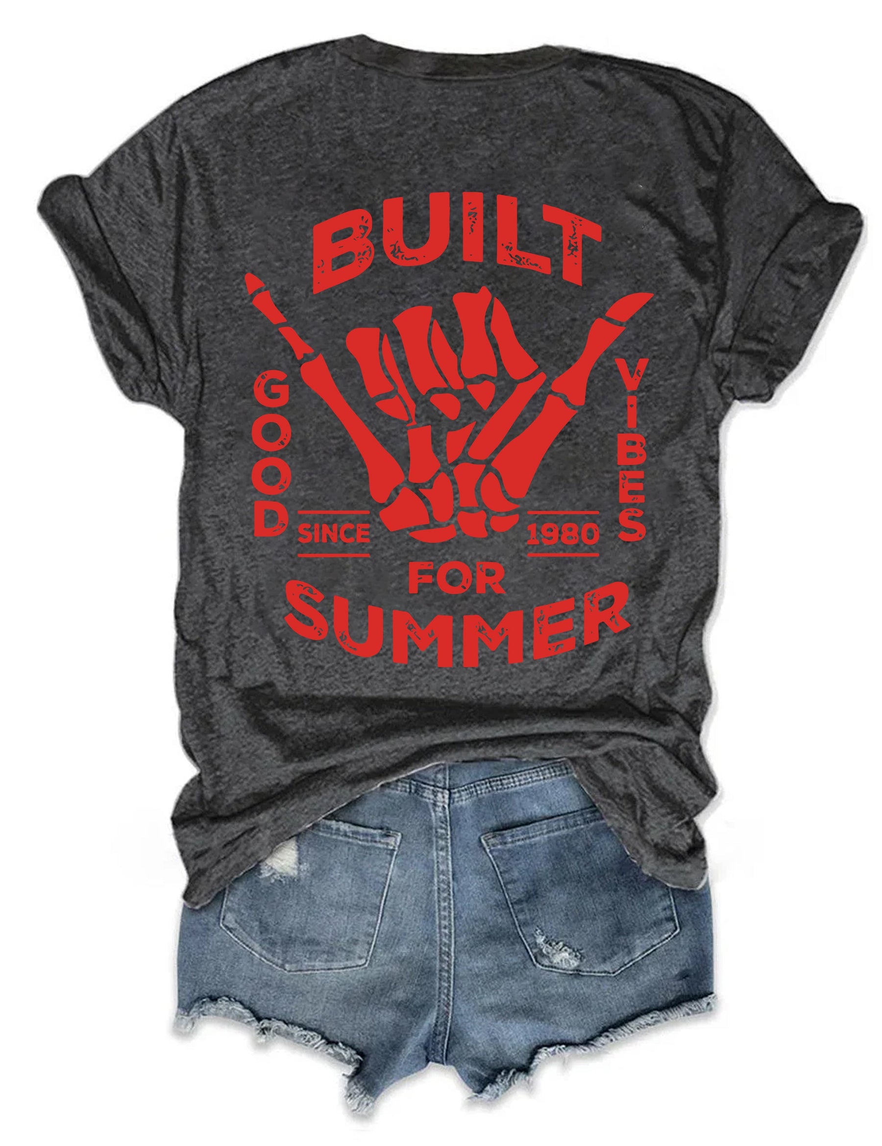 T-shirt conçu pour l'été