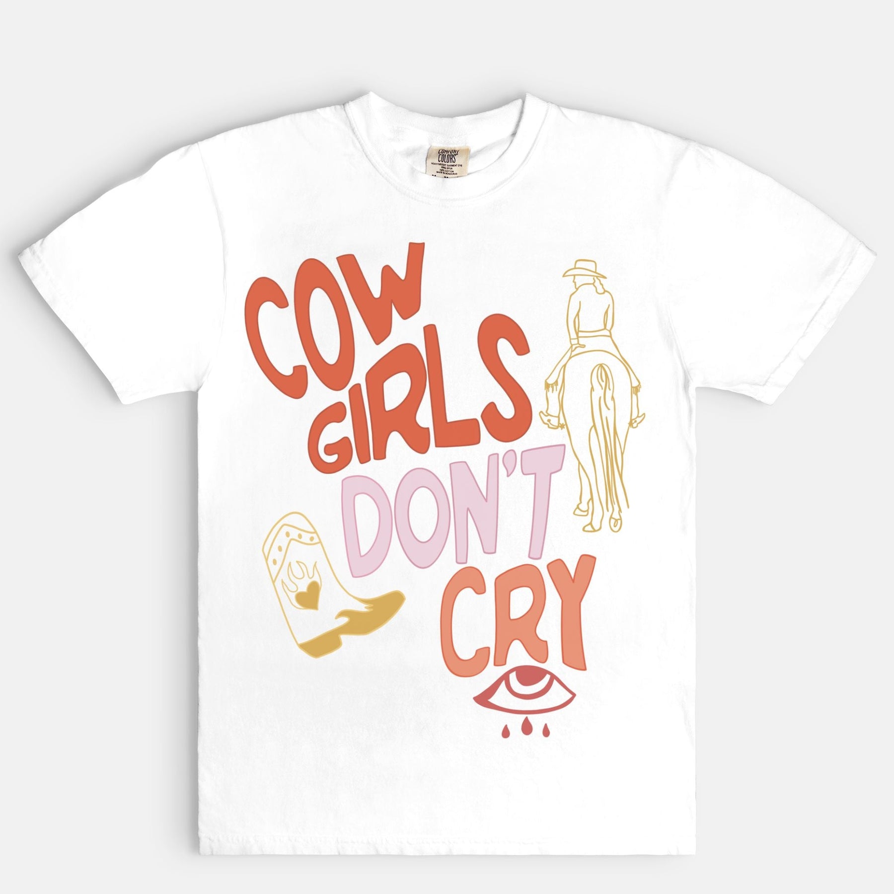 Vintage Cowgirls Don't Cry T-Shirt
