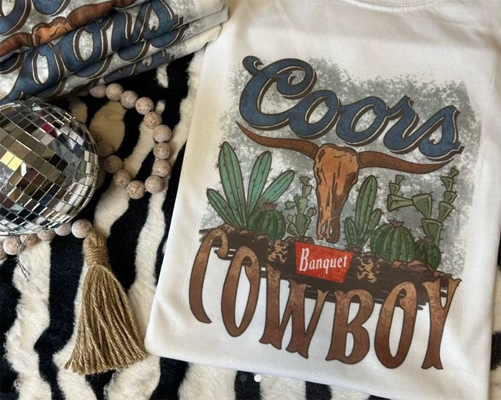 Coors Rodeo 90s Cowboy T-shirt