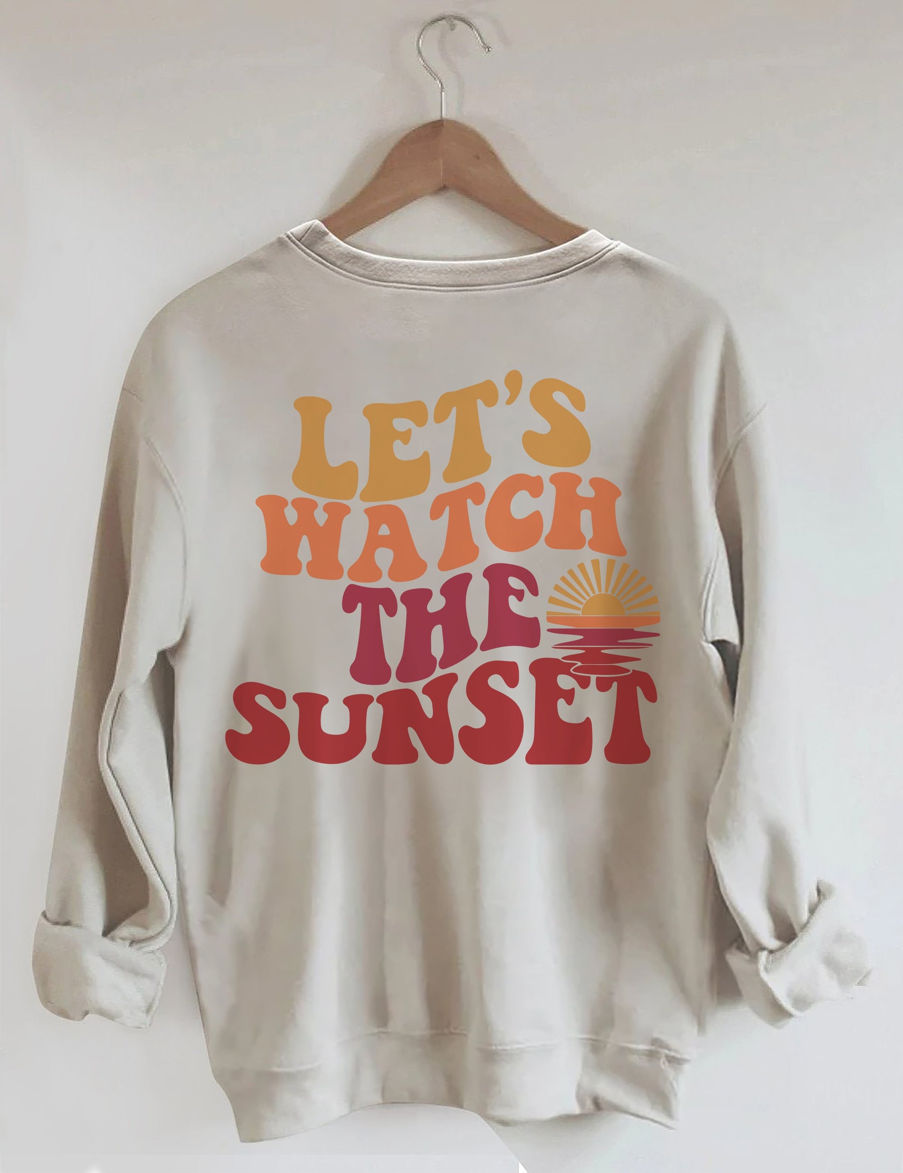 Regardons le sweat-shirt Sunset