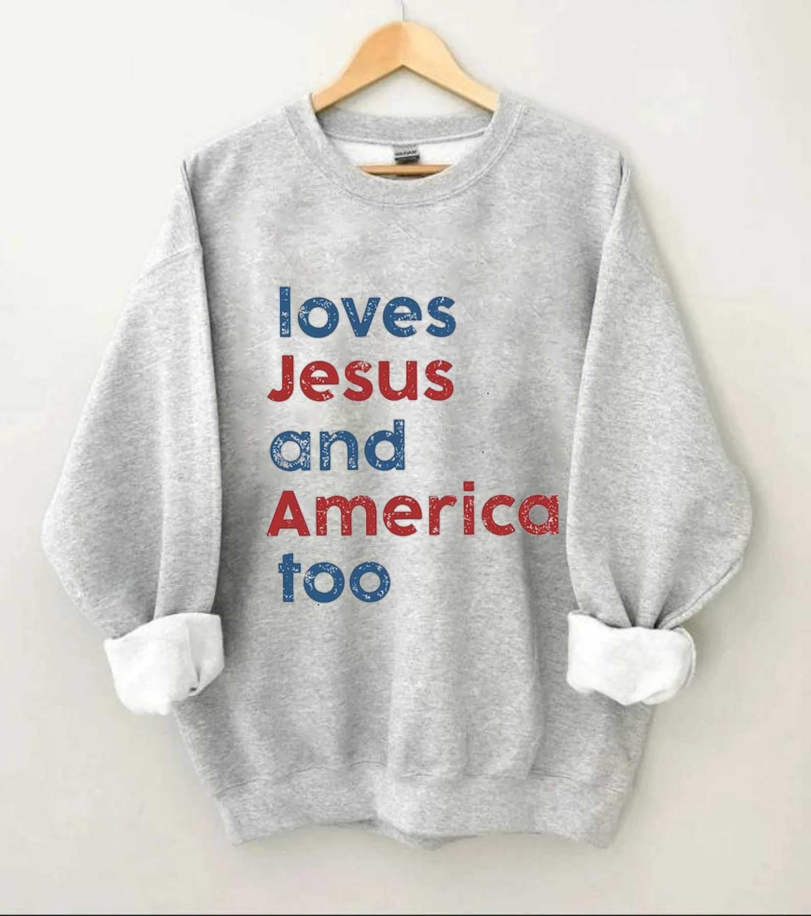 Aime aussi l’Amérique Sweatshirt