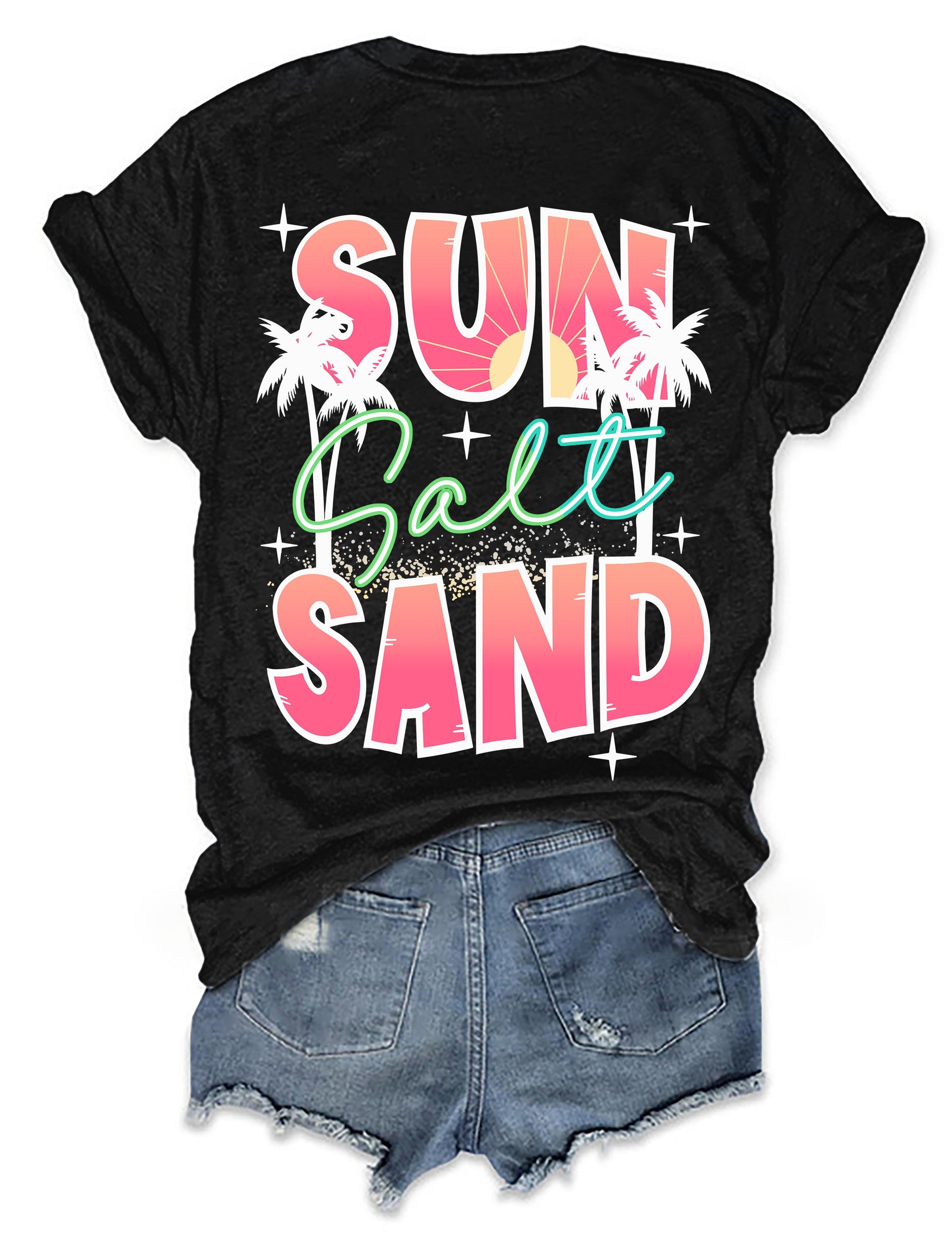 T-shirt sable sel soleil