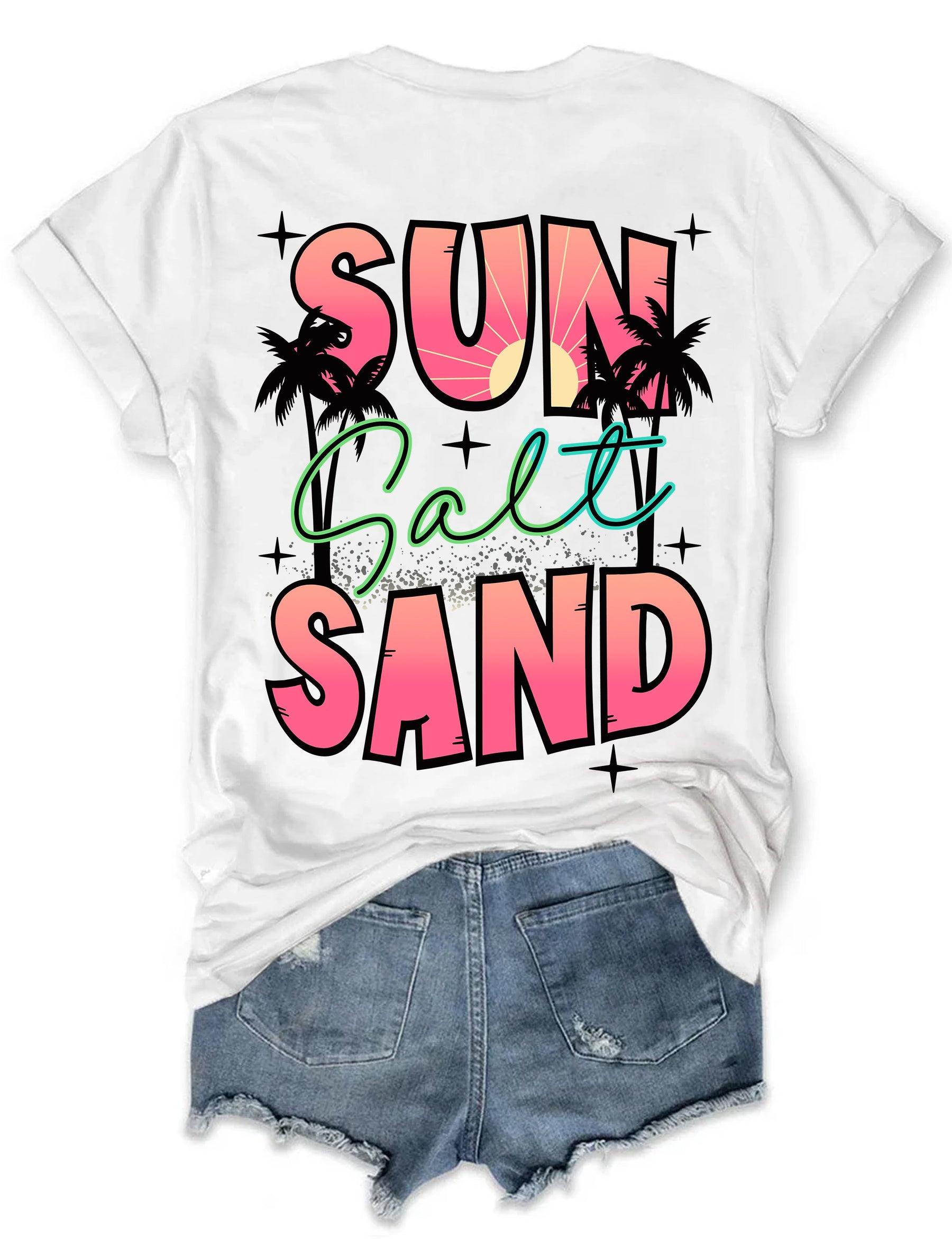 T-shirt sable sel soleil