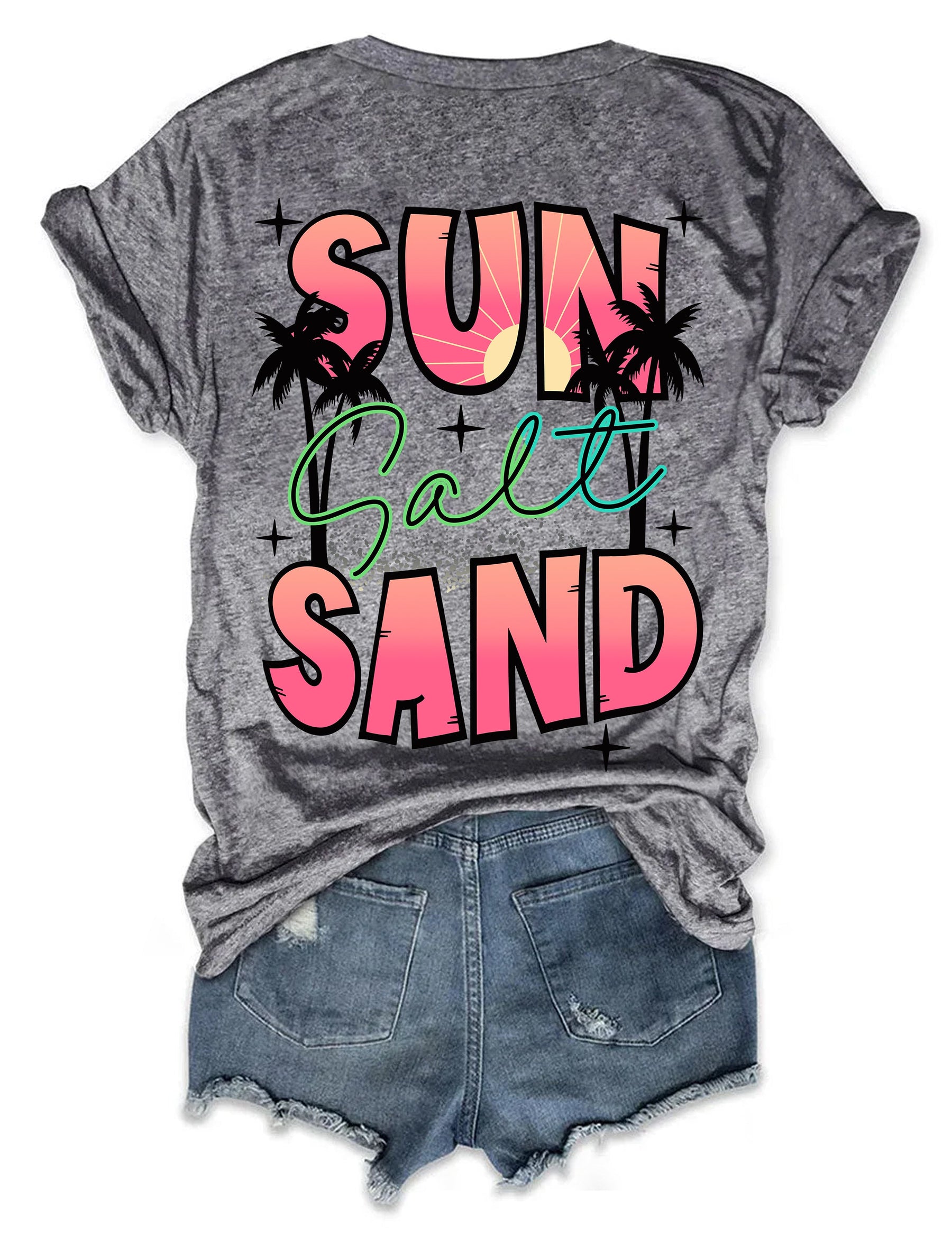 T-shirt sable sel soleil