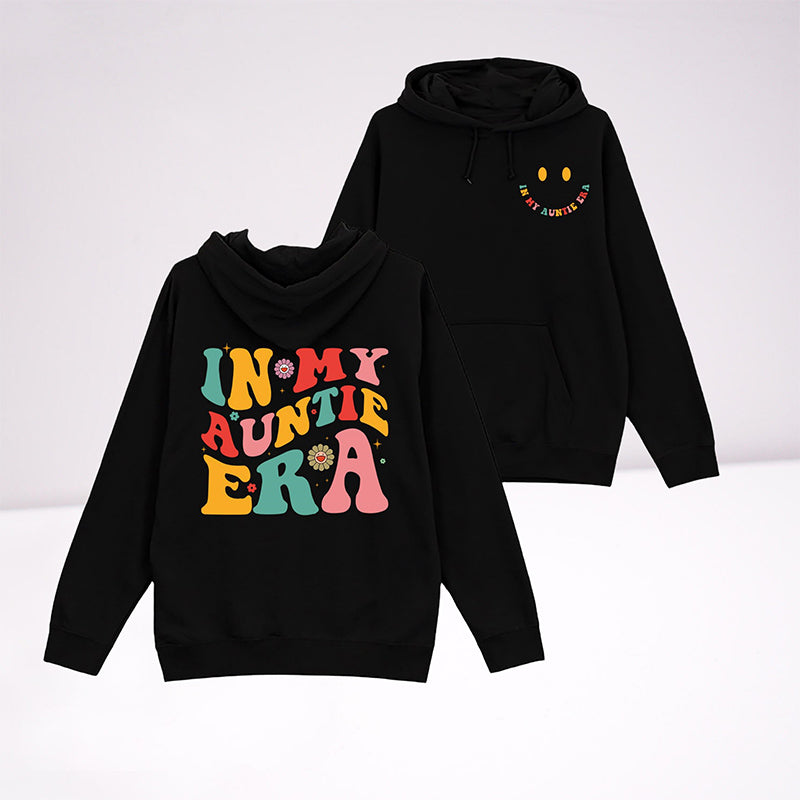 Dans mon sweat à capuche de l’ère de tante