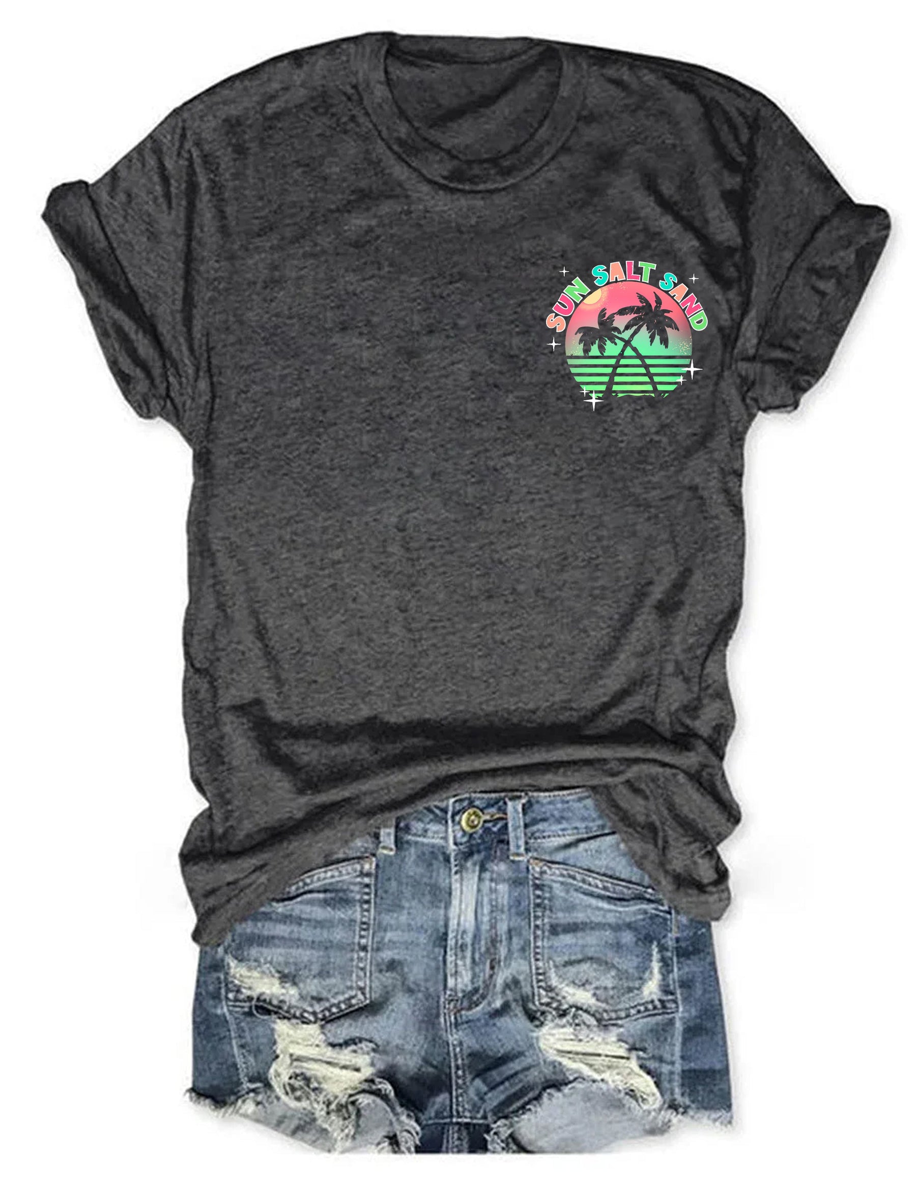 T-shirt sable sel soleil