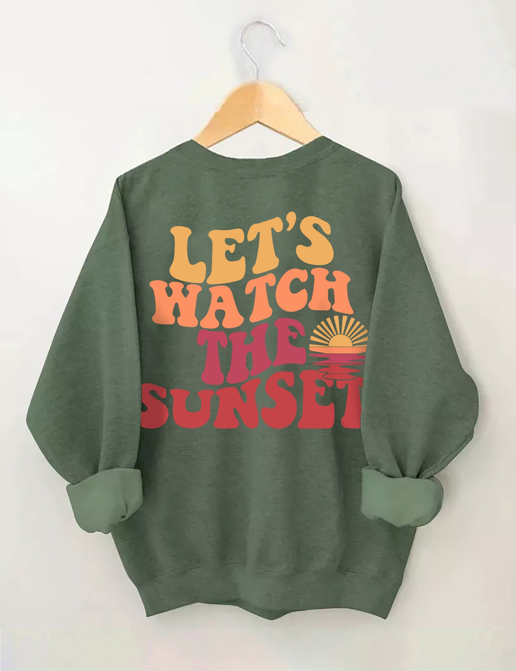 Regardons le sweat-shirt Sunset
