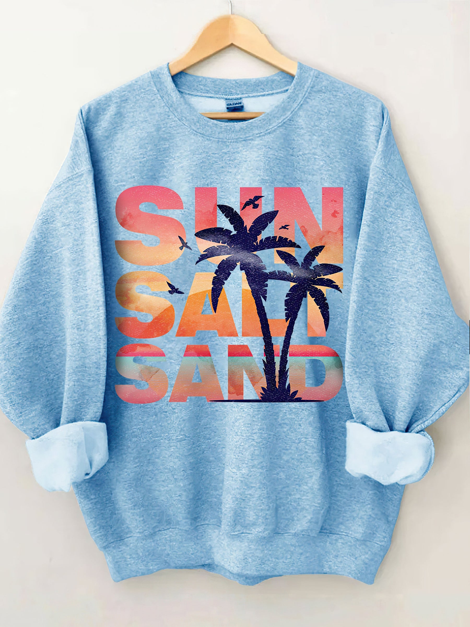 Sweat-shirt Soleil Sel Sable