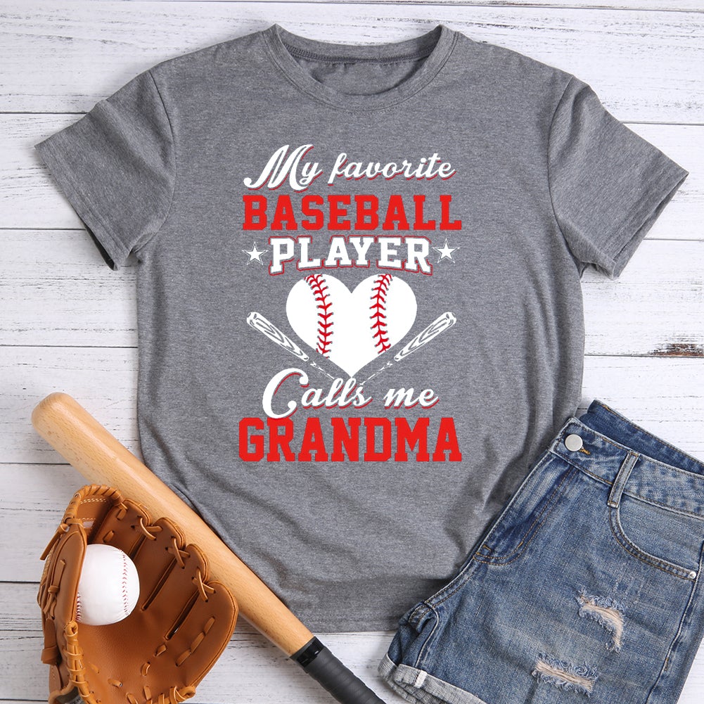 T-shirt de baseball grand-mère