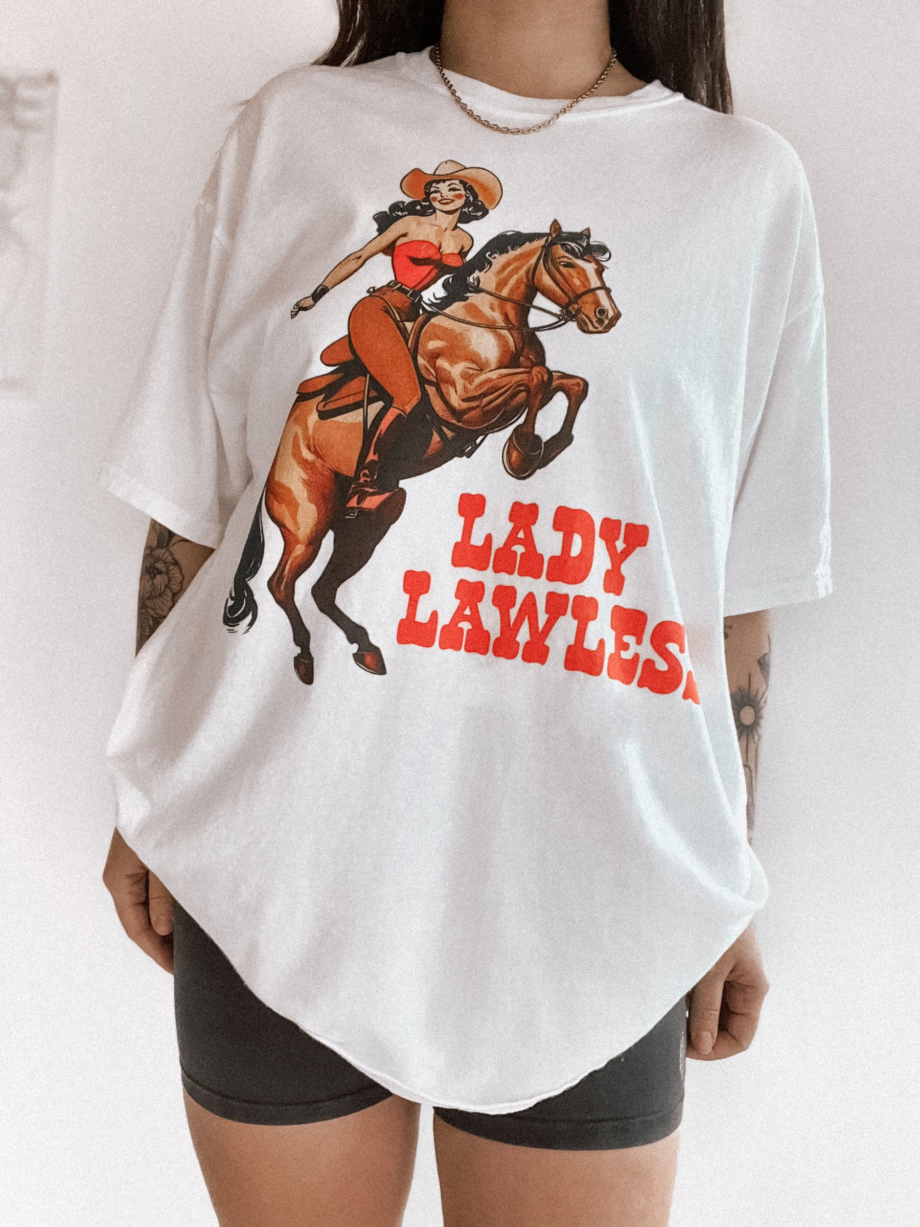 Vintage Lady Lawless T-Shirt