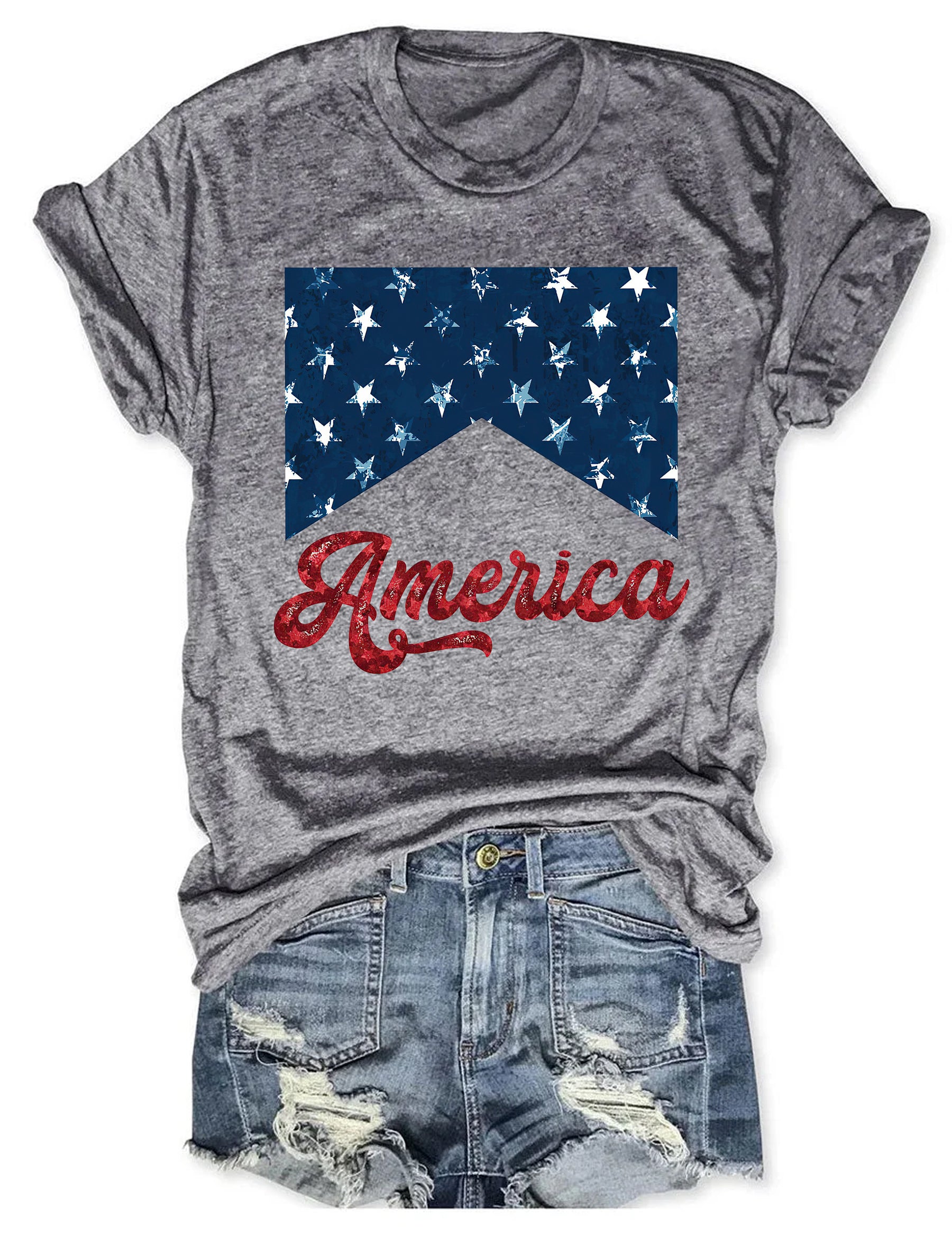 T-shirt Amérique du 4 juillet