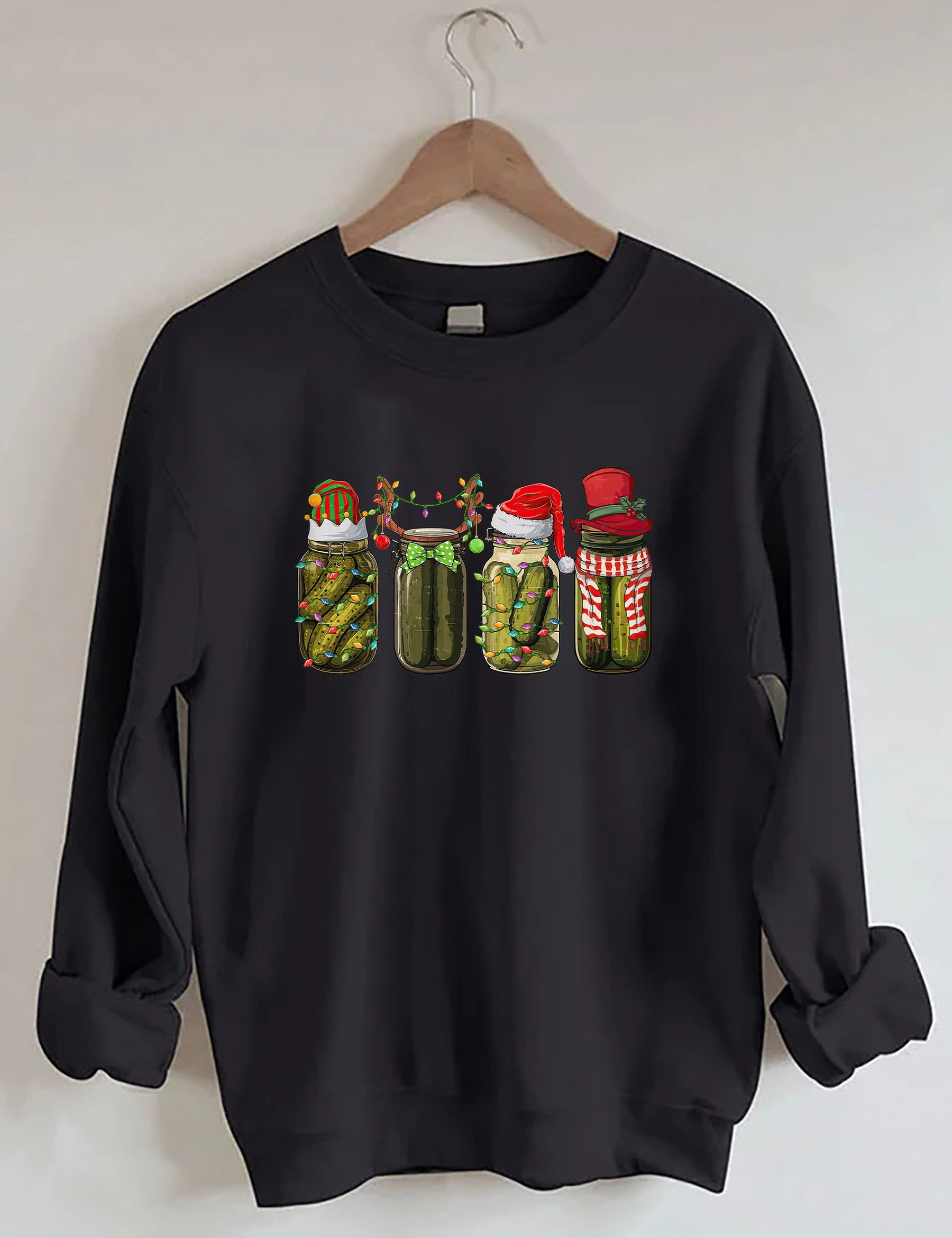 In meinem Pickle-Ära-Sweatshirt
