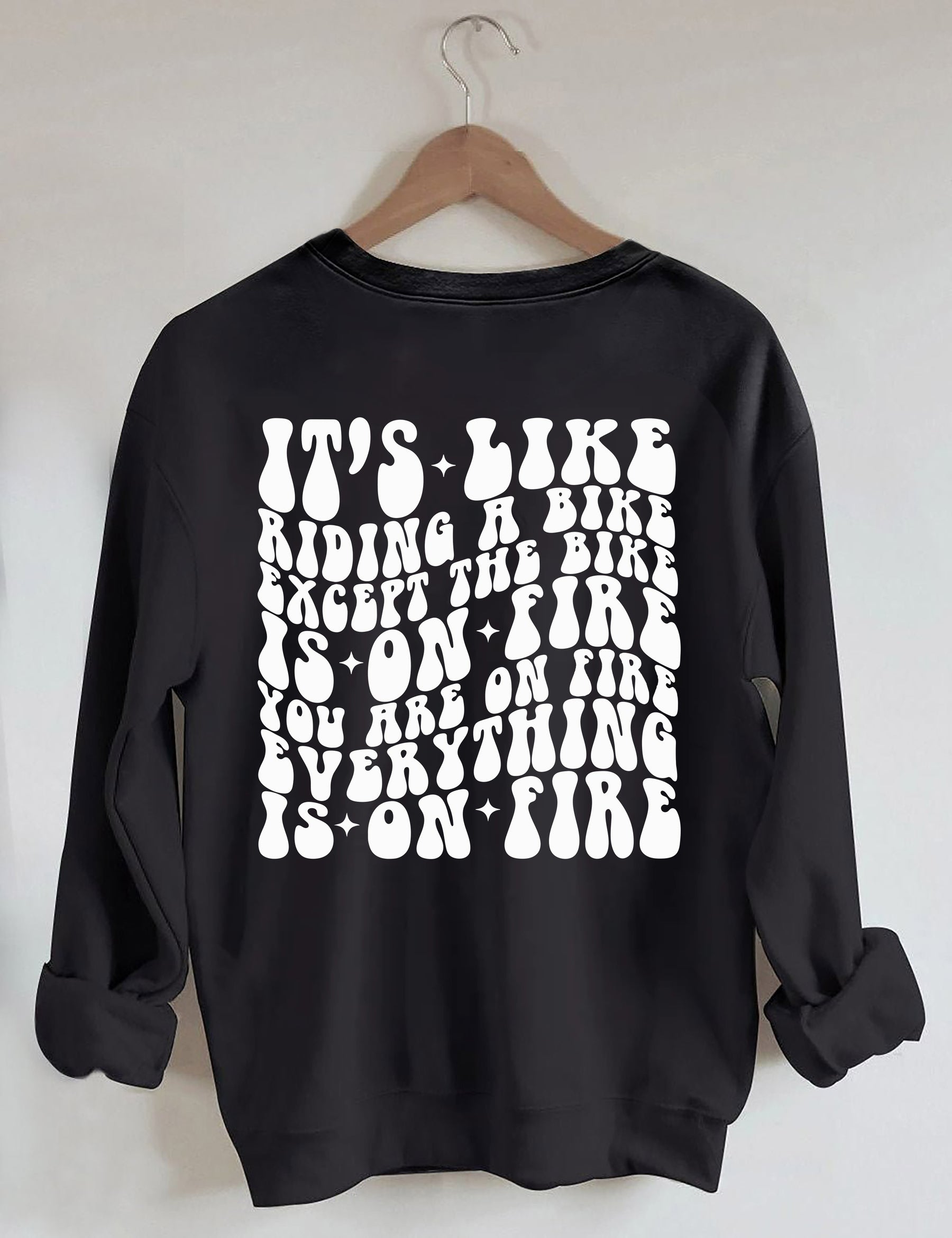 Sarkastisches Mom Life Sweatshirt