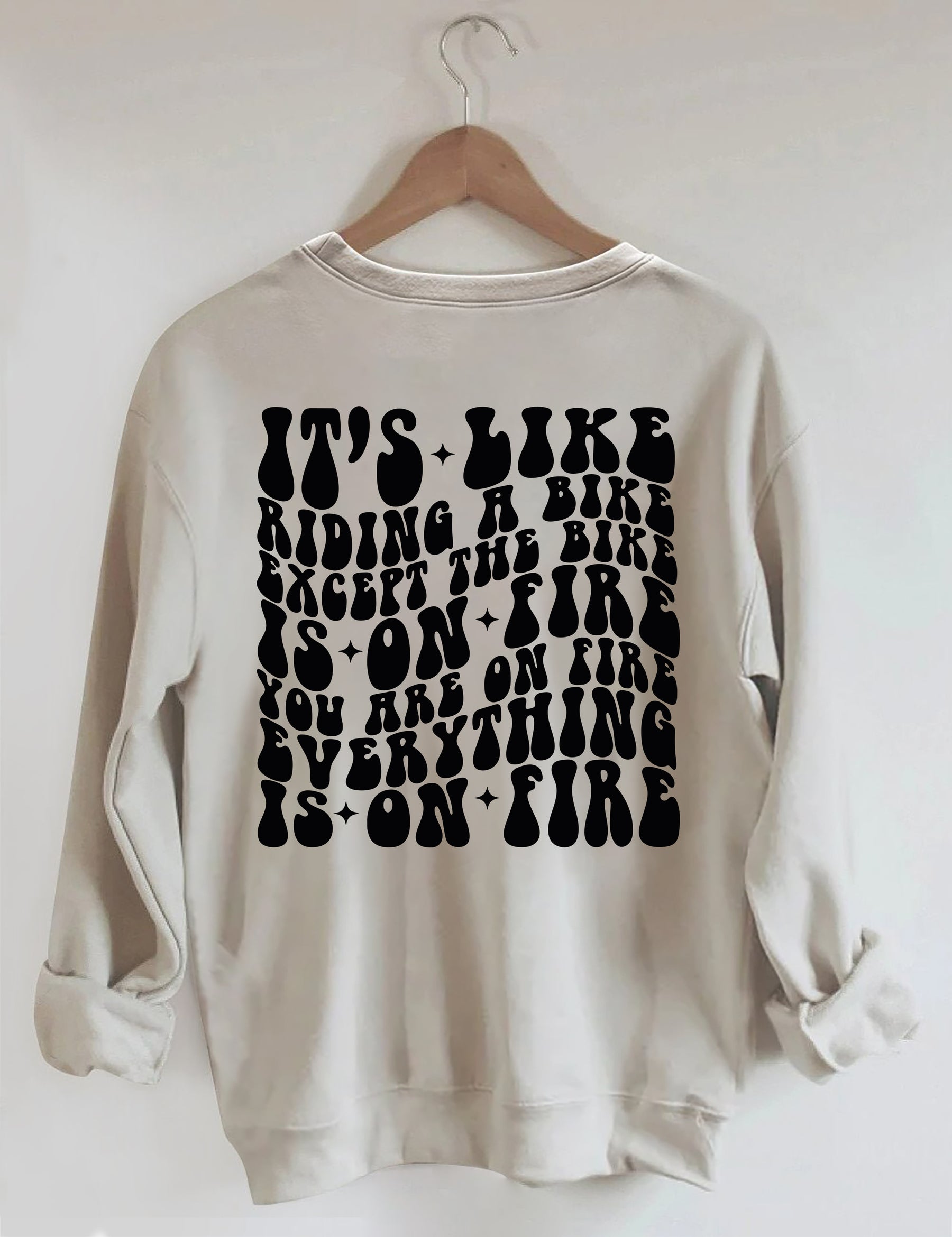 Sarkastisches Mom Life Sweatshirt