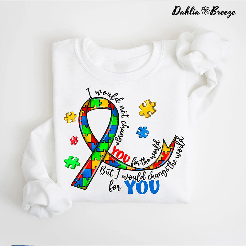 Sweat-shirt Be Kind de sensibilisation à l’autisme