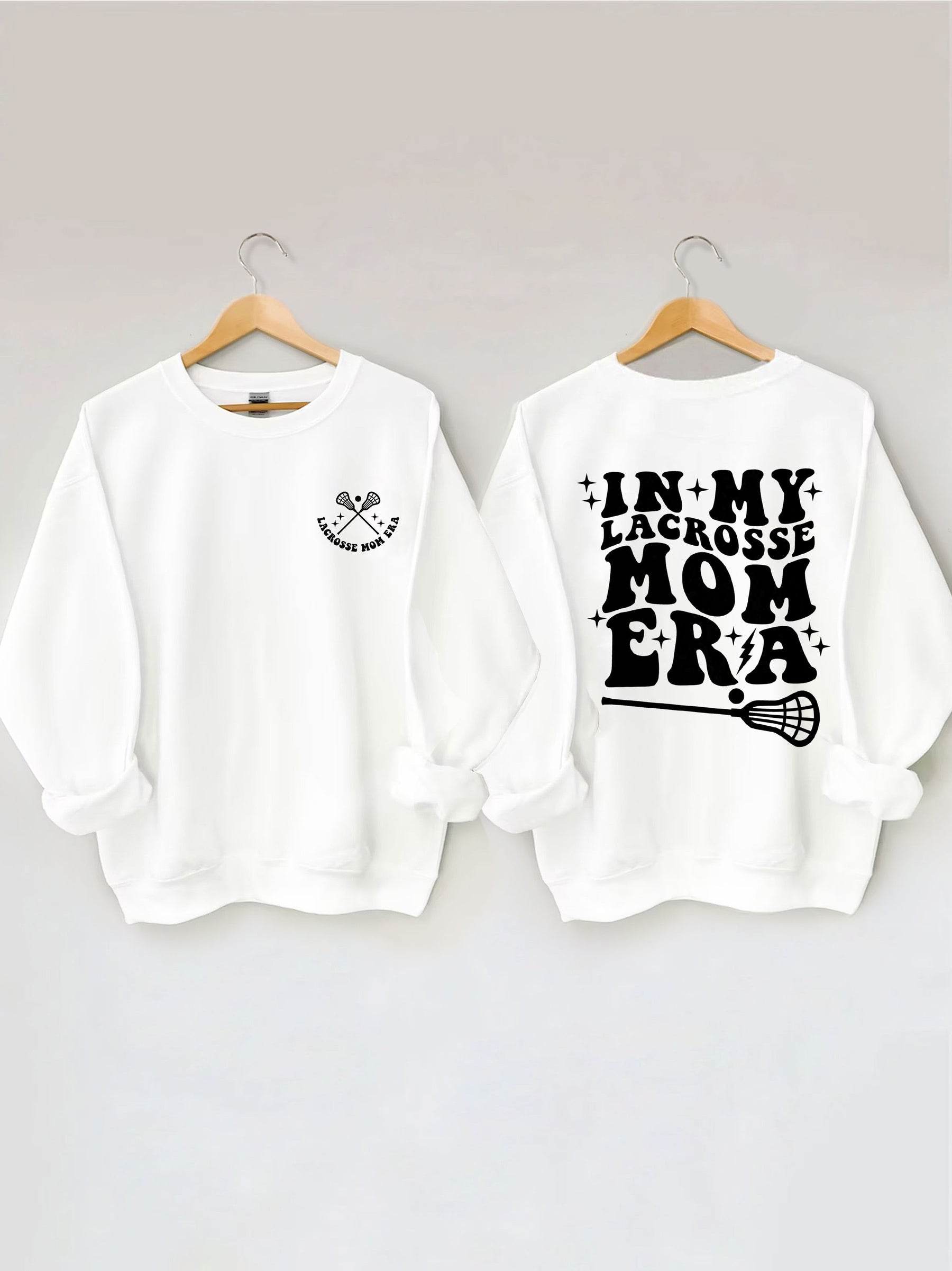 Sweat-shirt Dans mon ère de maman de crosse