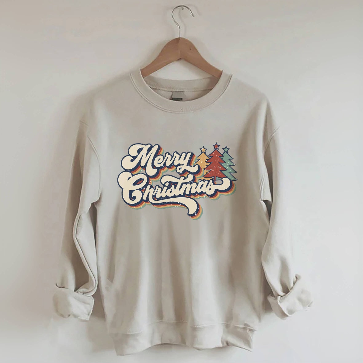 Frohe Weihnachten-Sweatshirt